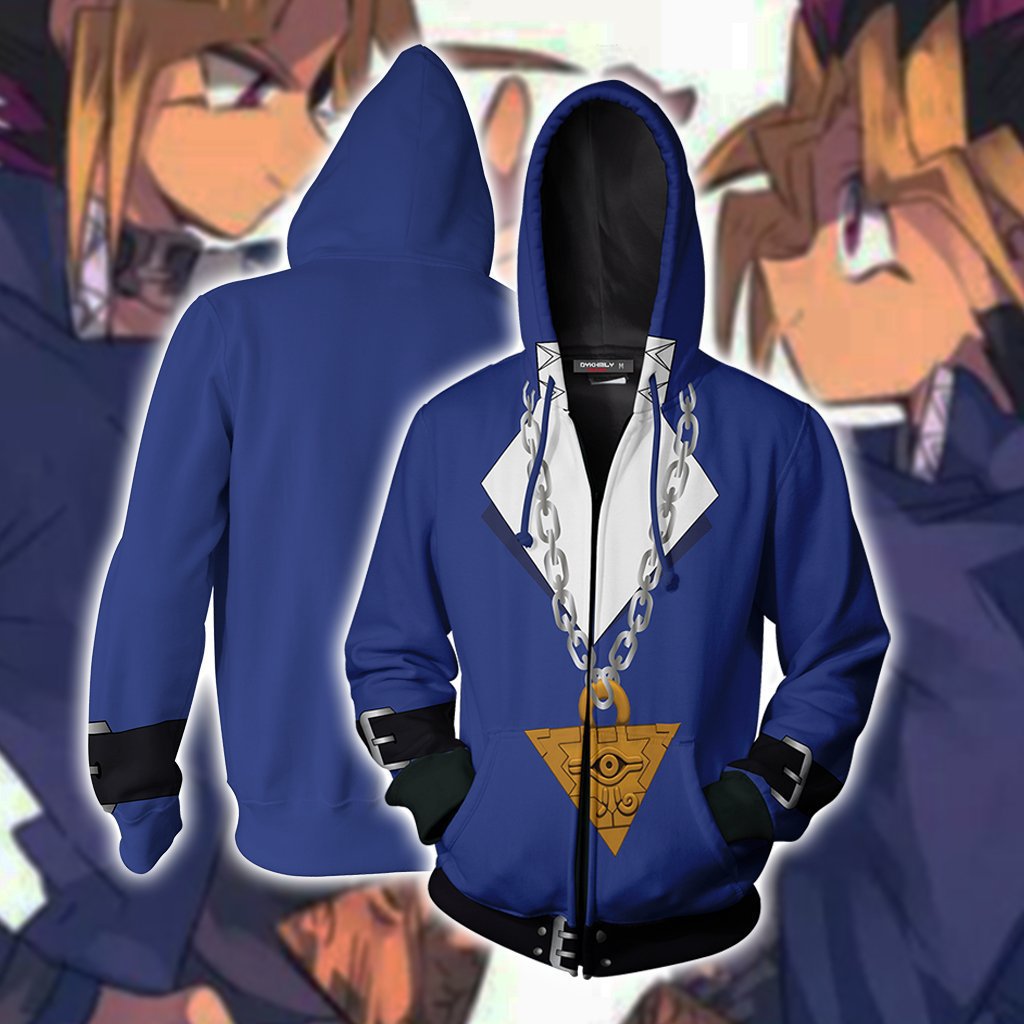 Anime Merchandise Hoodie - يو غي أوه! يوجي موتو 3D