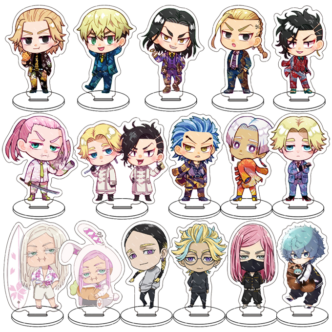 Anime Merchandise In Tokyo - توكيو ريفينجرز: حامل أكريليك للحرف اليدوية،