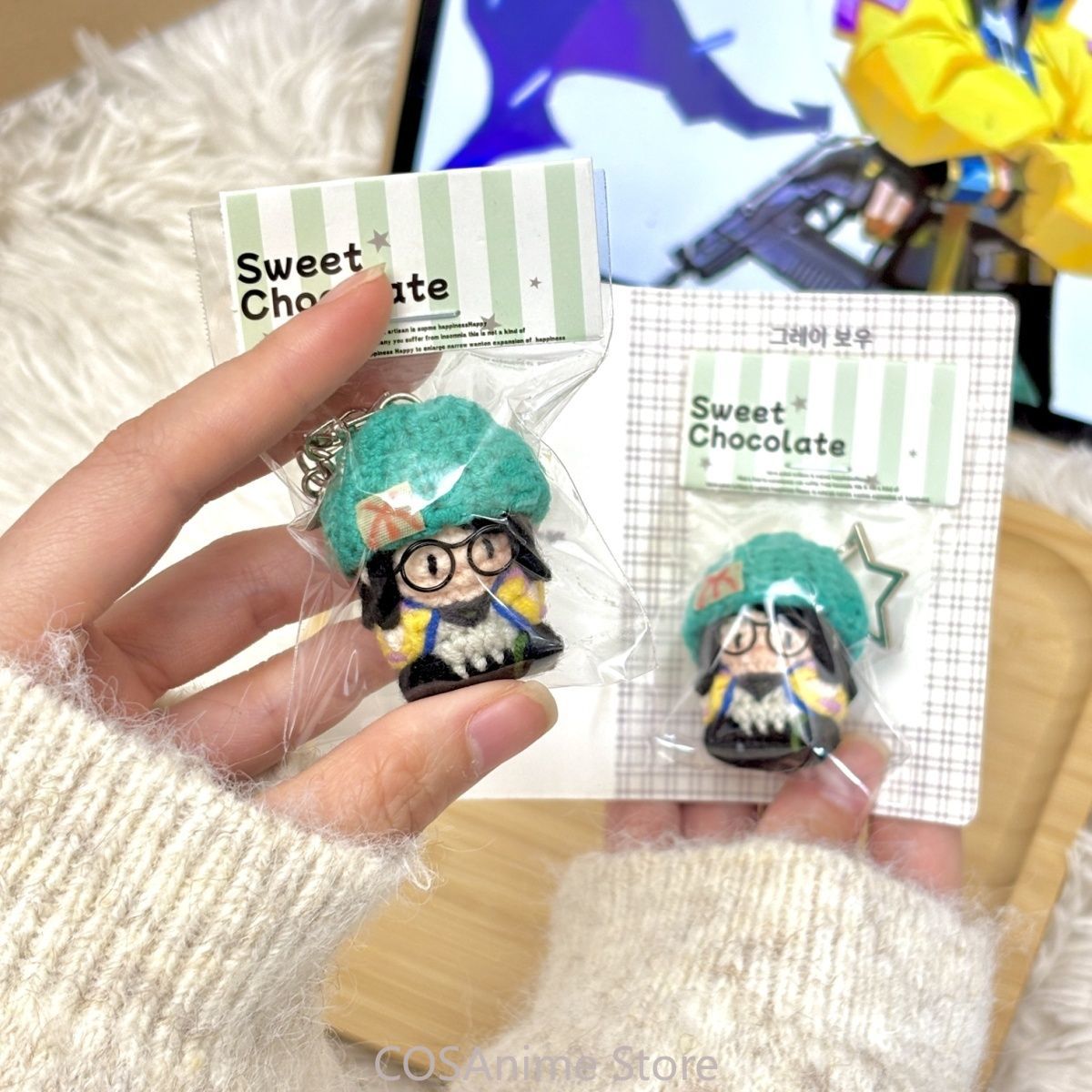 Top Anime Merchandise - فالورانت كيلجوي مجسم محشو صغير محبوك