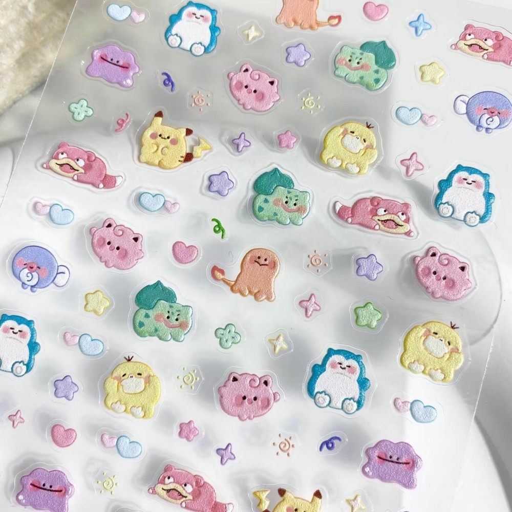 ملصقات أظافر كاواي بوكيمون بيك - مراجعة Anime Merchandise Nepal وسعره