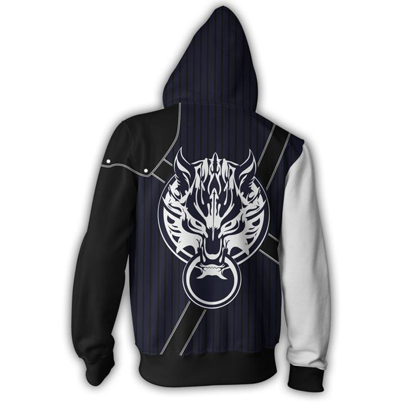 فاينل فانتسي هوديي الطباعة الر - مراجعة Anime Merchandise Hoodie وسعره