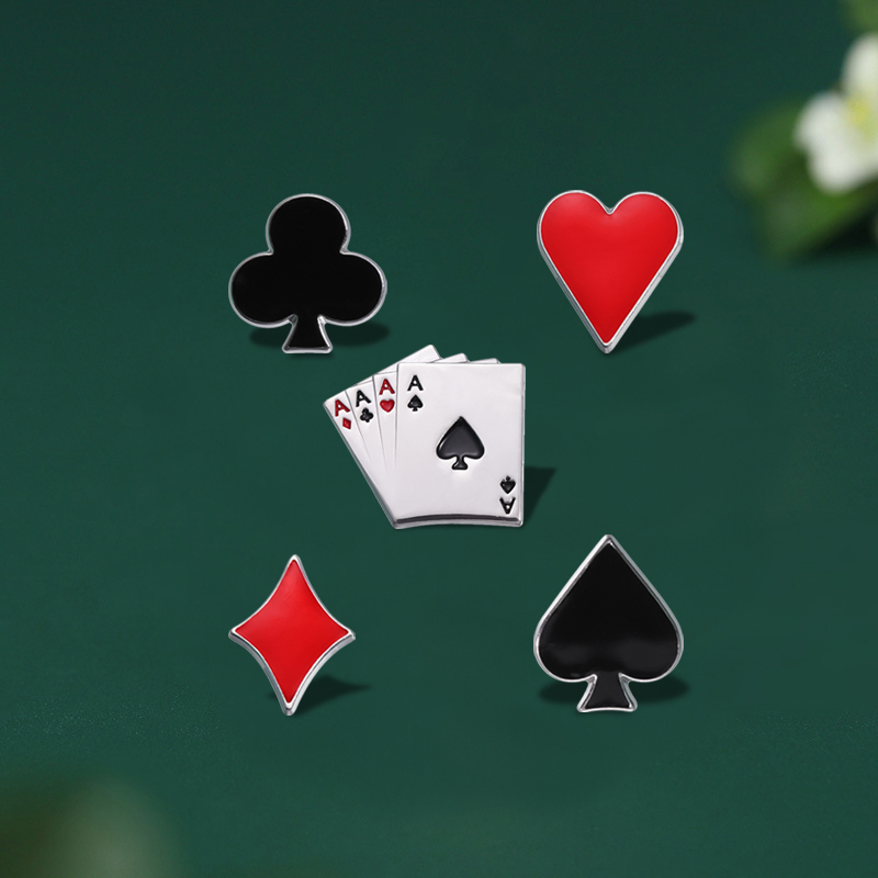 دبابيس أوراق لعب بالمينا ، بوك - مراجعة Themed Playing Card وسعره