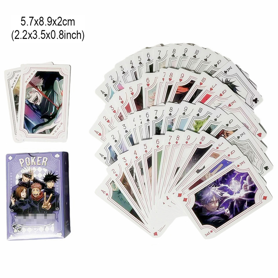 مجموعة ألعاب ورق جوجوتسو كايسن - مراجعة Themed Playing Card وسعره